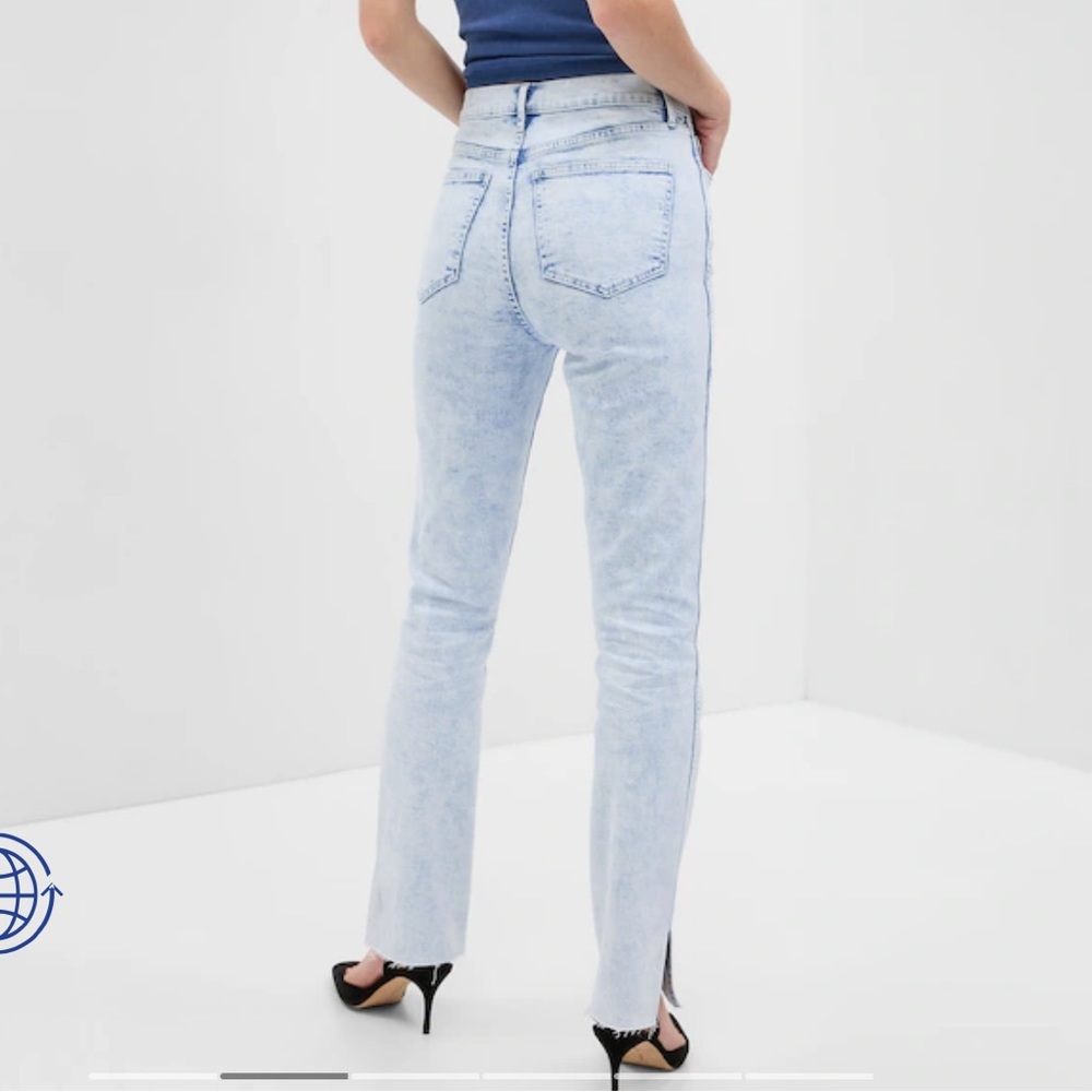 GAP High Rise Split-Hem Vintage Slim Jeans - Picture 5 of 7